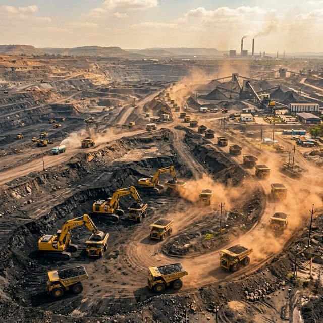 Oikoshreem Coal Mining Site