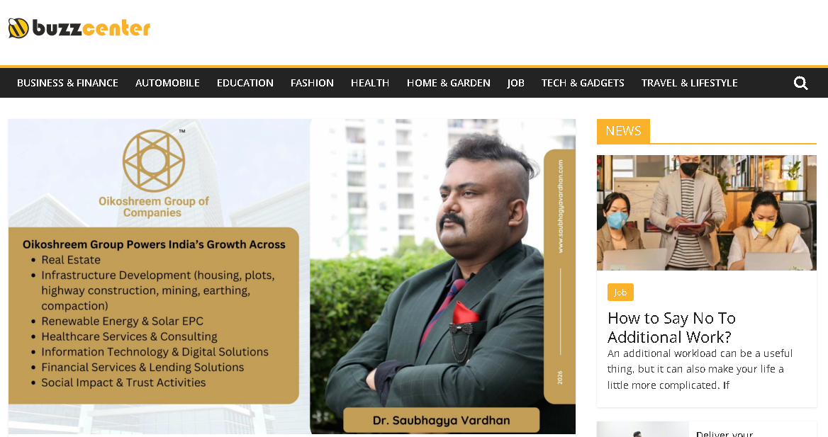 Oikoshreem featured in Buzz Center: The Growth of Oikoshreem Group